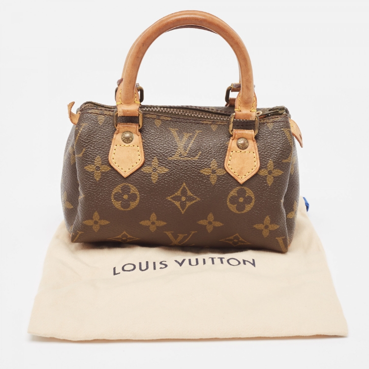 Pre Owned Louis Vuitton Monogram Canvas Vintage Speedy Bag