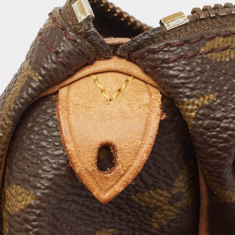 Pre Owned Louis Vuitton Monogram Canvas Vintage Speedy Bag
