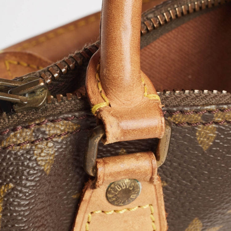 Pre Owned Louis Vuitton Monogram Canvas Vintage Speedy Bag