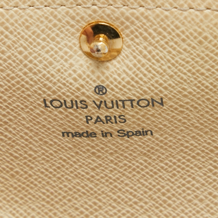 Pre Owned Louis Vuitton Damier Azur Canvas Pochette Belt Bag