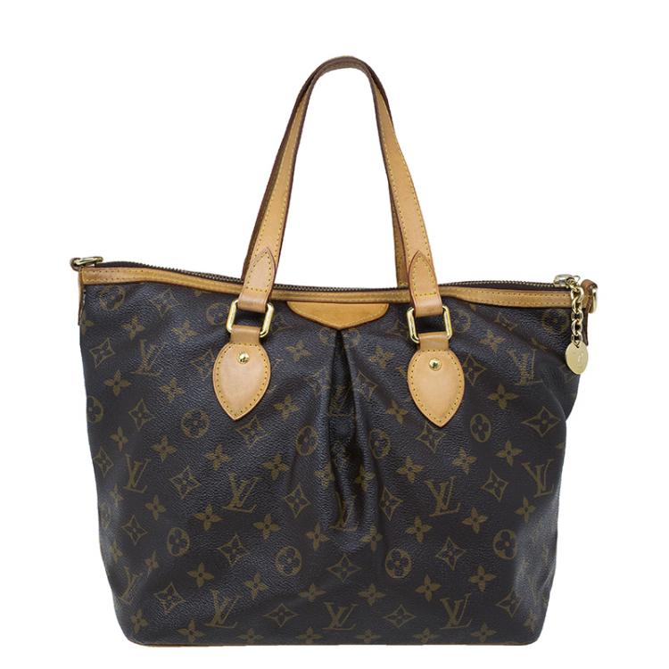 Pre Owned Louis Vuitton Monogram Canvas Palermo Tote PM