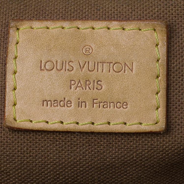 Pre Owned Louis Vuitton Monogram Canvas Palermo Tote PM