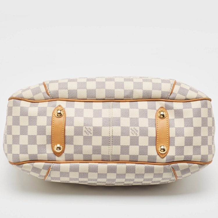 Pre Owned Louis Vuitton Damier Azur Canvas Galliera PM bag