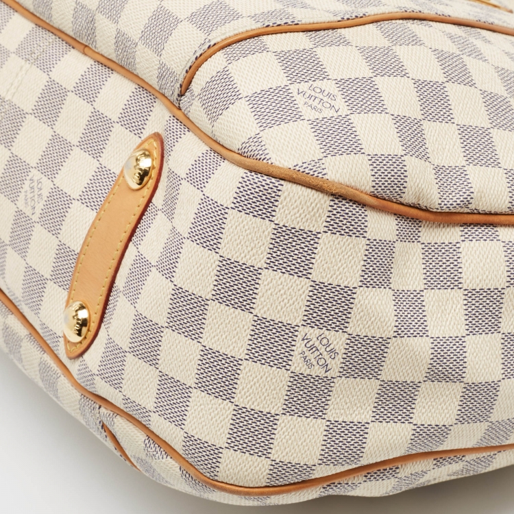Pre Owned Louis Vuitton Damier Azur Canvas Galliera PM bag