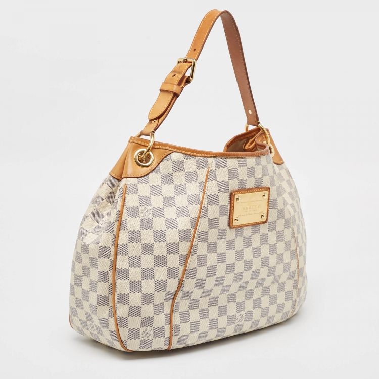 Pre Owned Louis Vuitton Damier Azur Canvas Galliera PM bag