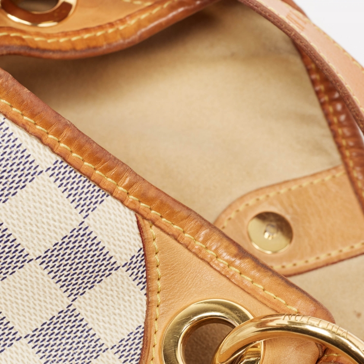 Pre Owned Louis Vuitton Damier Azur Canvas Galliera PM bag