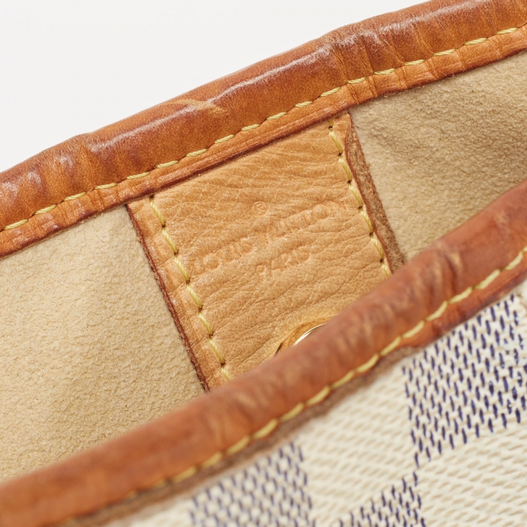 Pre Owned Louis Vuitton Damier Azur Canvas Galliera PM bag