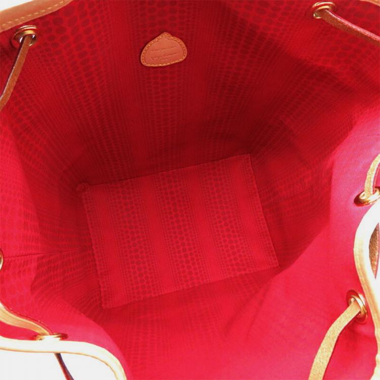 Pre Owned Louis Vuitton x Yayoi Kusama Monogram Painted Dots Noe Bucket Bag
