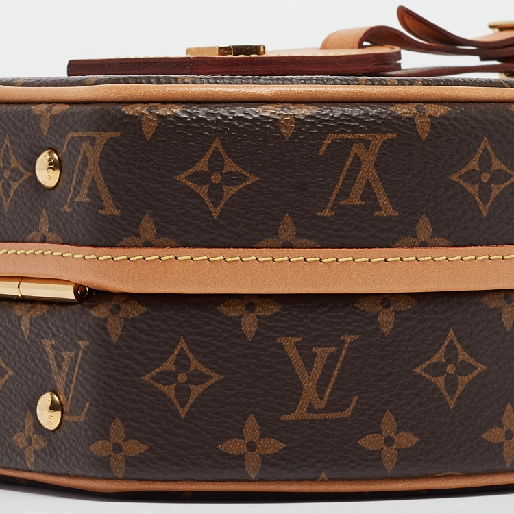 Pre Owned Louis Vuitton Monogram Canvas Petite Boite Chapeau Bag