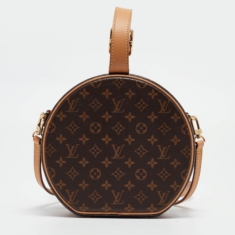 Pre Owned Louis Vuitton Monogram Canvas Petite Boite Chapeau Bag