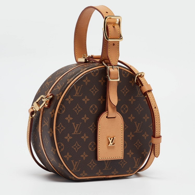 Pre Owned Louis Vuitton Monogram Canvas Petite Boite Chapeau Bag