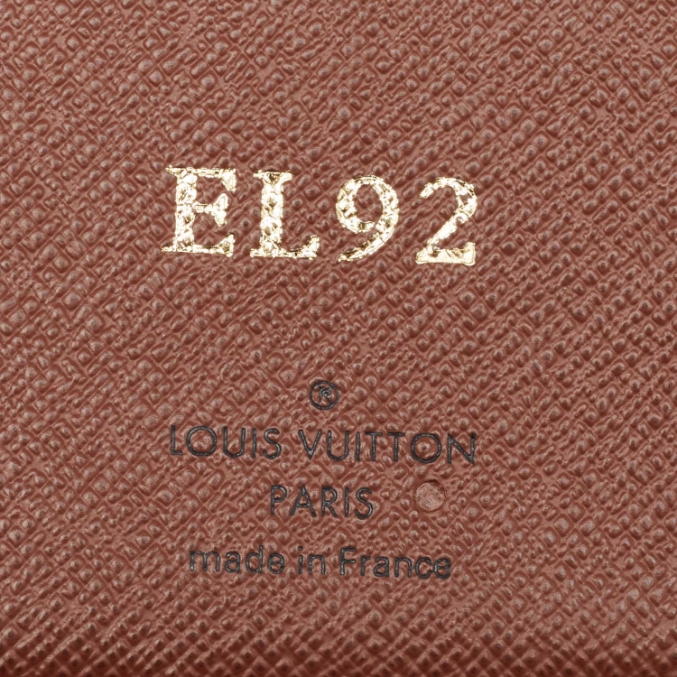 Pre Owned Louis Vuitton Monogram Canvas Long Bifold Wallet