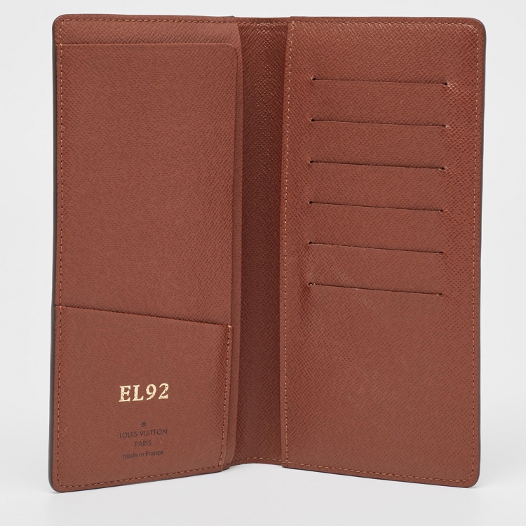 Pre Owned Louis Vuitton Monogram Canvas Long Bifold Wallet