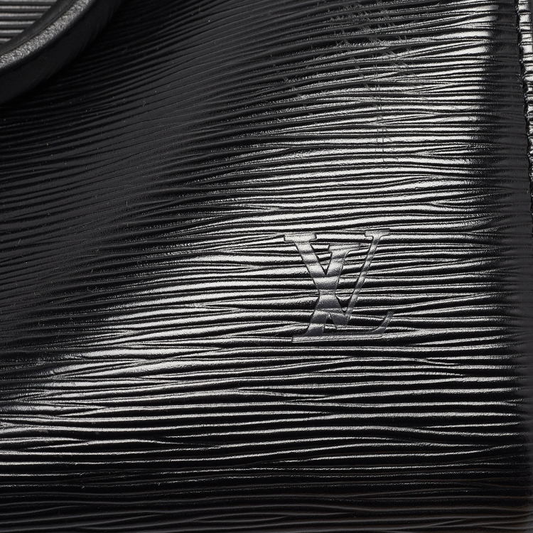 Pre Owned Louis Vuitton Black Epi Leather Speedy 25 Bag