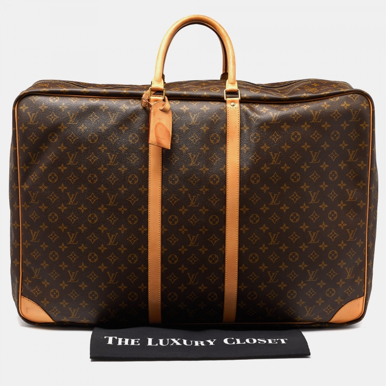 Pre Owned Louis Vuitton Monogram Canvas Sirius Soft 70 Suitcase