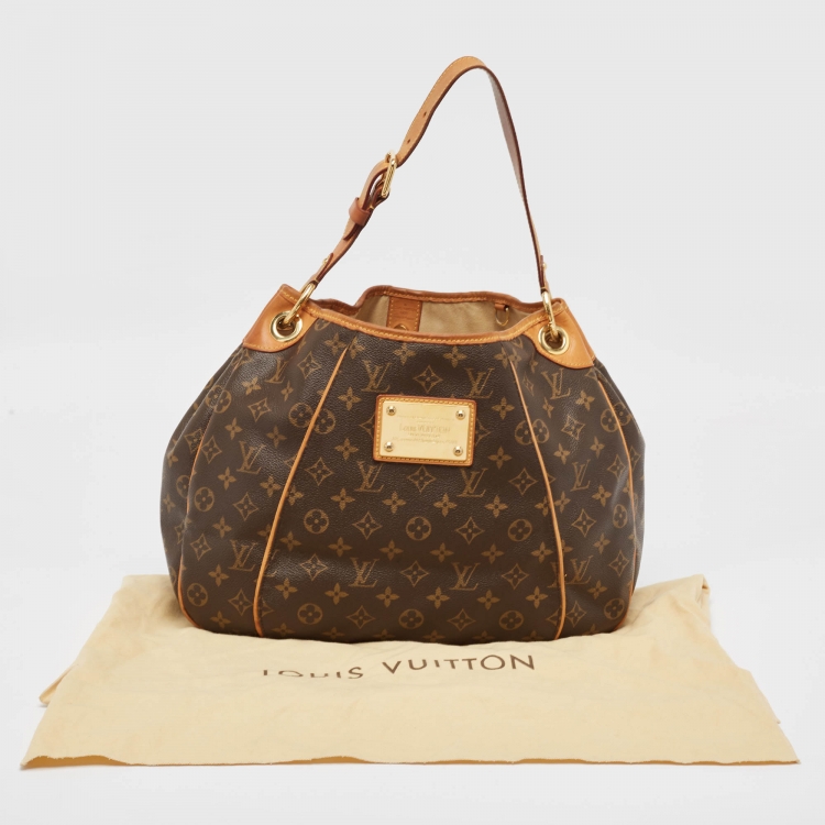 Pre Owned Louis Vuitton Monogram Canvas and Leather Galliera PM Bag