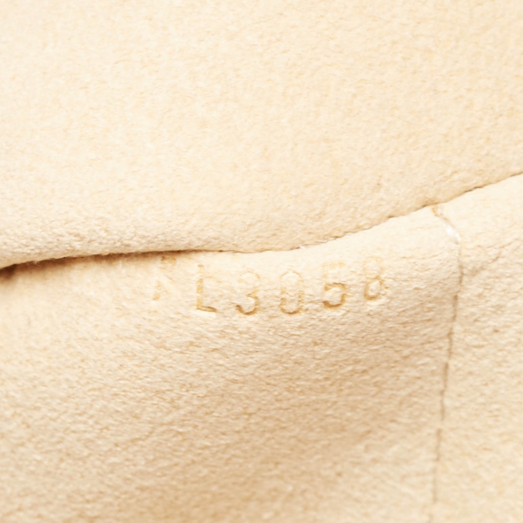 Pre Owned Louis Vuitton Monogram Canvas and Leather Galliera PM Bag