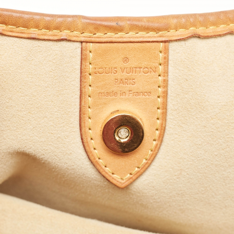 Pre Owned Louis Vuitton Monogram Canvas and Leather Galliera PM Bag