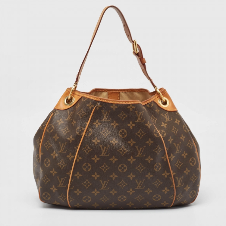 Pre Owned Louis Vuitton Monogram Canvas and Leather Galliera PM Bag