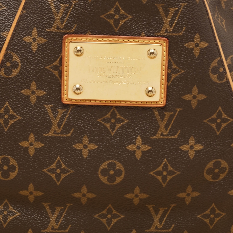 Pre Owned Louis Vuitton Monogram Canvas and Leather Galliera PM Bag