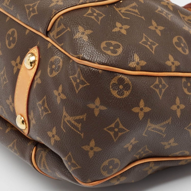 Pre Owned Louis Vuitton Monogram Canvas and Leather Galliera PM Bag