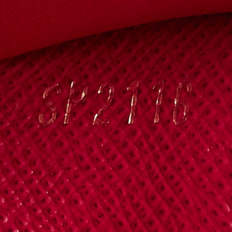 Pre Owned Louis Vuitton Aurore Monogram Canvas Victorine Compact Wallet