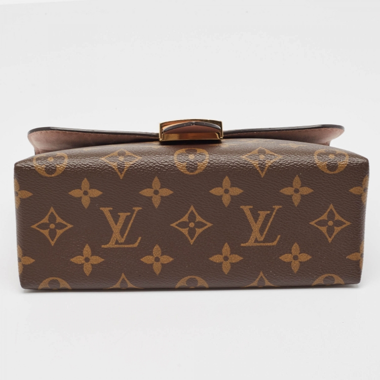 Pre Owned Louis Vuitton Rose Poudre Monogram Canvas Locky BB Bag