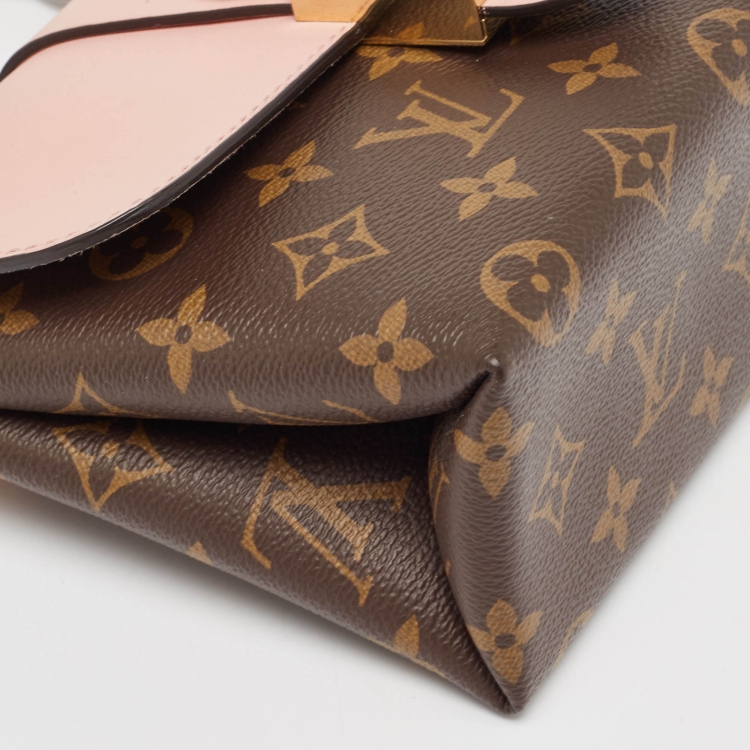 Pre Owned Louis Vuitton Rose Poudre Monogram Canvas Locky BB Bag