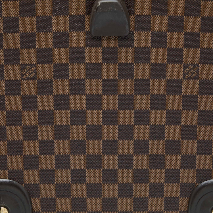 Pre Owned Louis Vuitton Damier Ebene Canvas Eole 50 Rolling Luggage