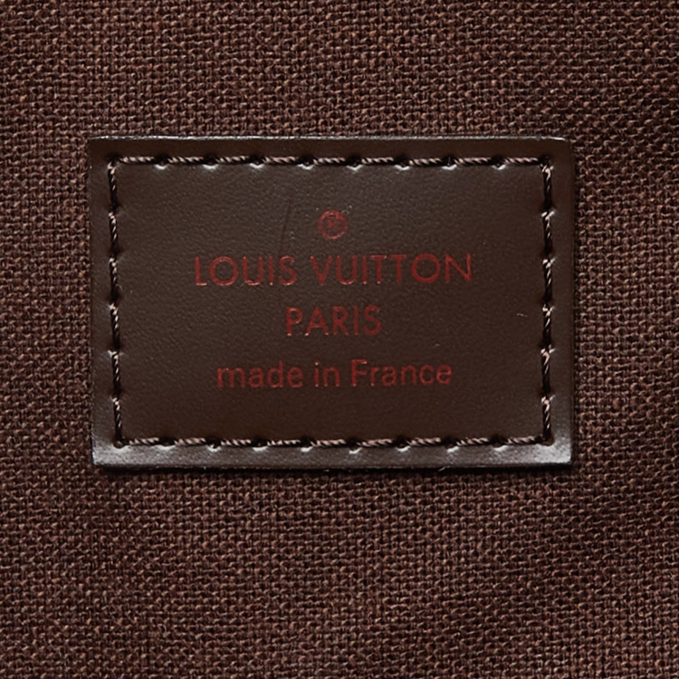 Pre Owned Louis Vuitton Damier Ebene Canvas Eole 50 Rolling Luggage