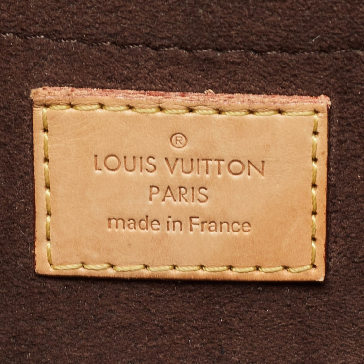 Pre Owned Louis Vuitton Monogram Canvas Pochette Metis Bag