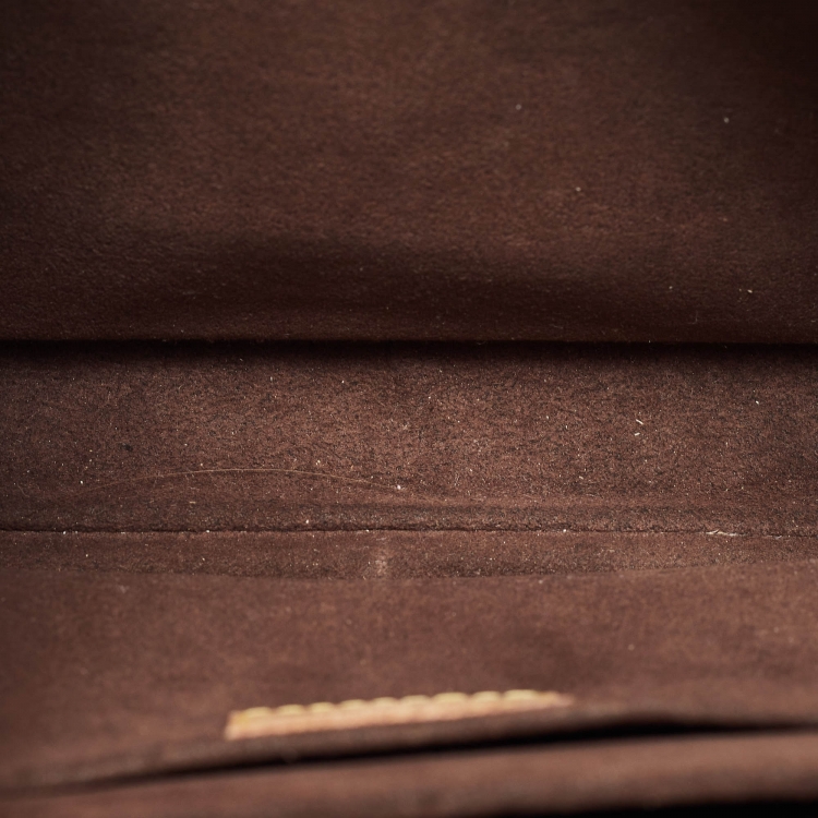 Pre Owned Louis Vuitton Monogram Canvas Pochette Metis Bag