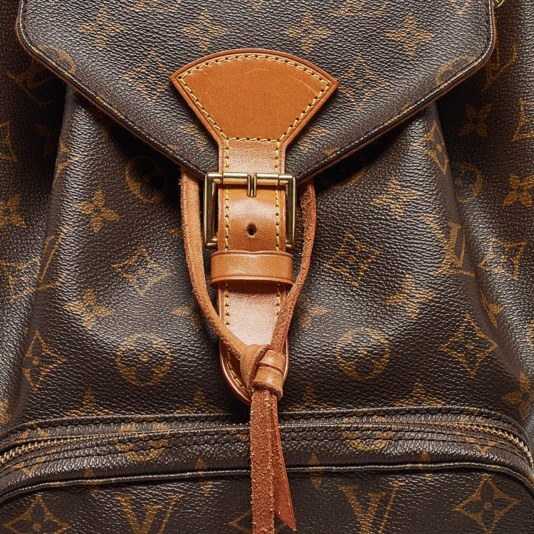 Pre Owned Louis Vuitton Monogram Canvas Montsouris GM Bag