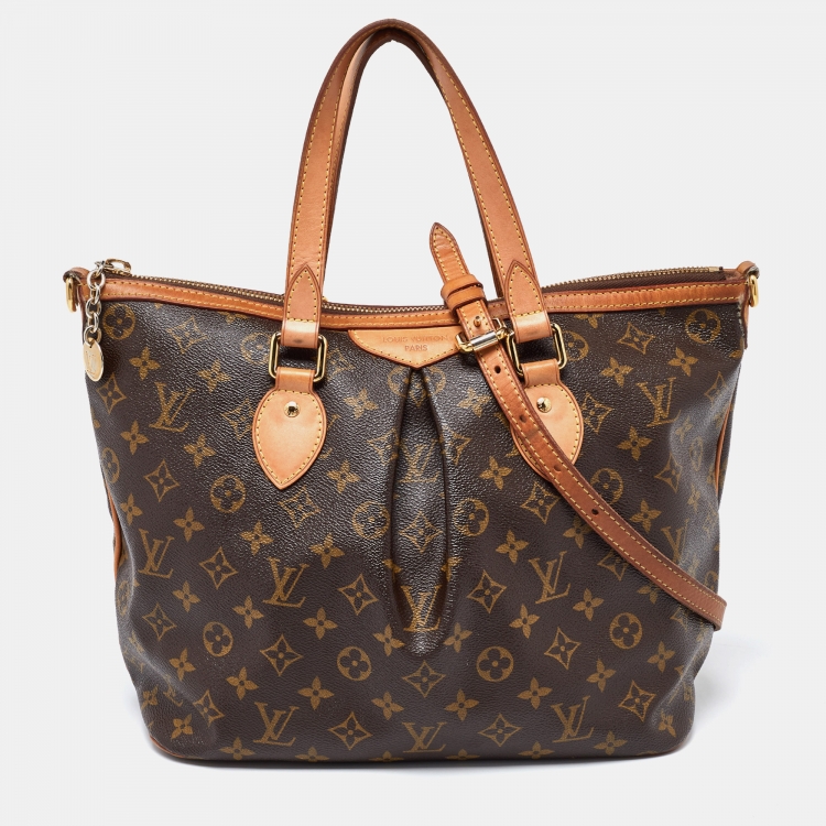 Pre Owned Louis Vuitton Monogram Canvas Palermo PM Bag