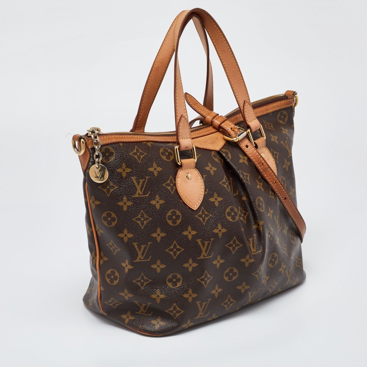 Pre Owned Louis Vuitton Monogram Canvas Palermo PM Bag