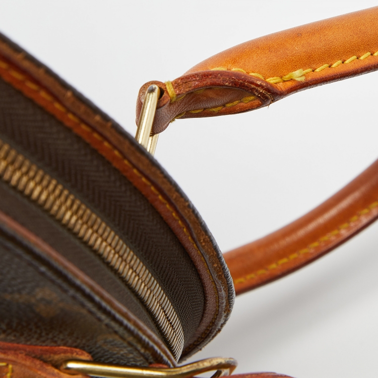 Pre Owned Louis Vuitton Brown Canvas Monogram Ellipse MM Bag