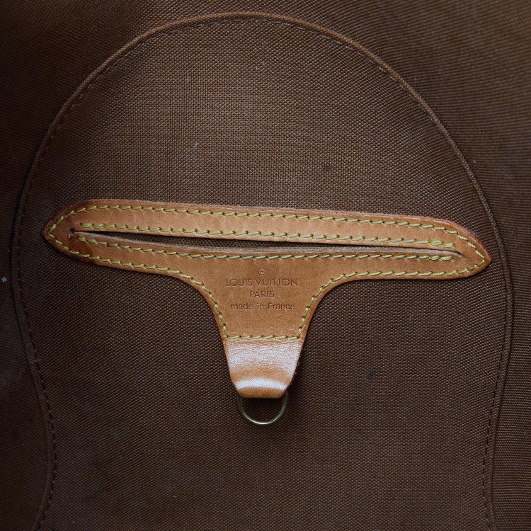 Pre Owned Louis Vuitton Brown Canvas Monogram Ellipse MM Bag