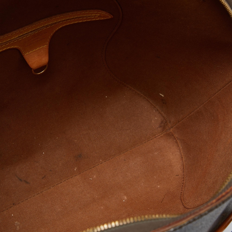 Pre Owned Louis Vuitton Brown Canvas Monogram Ellipse MM Bag
