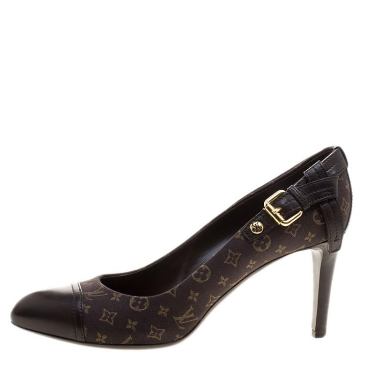 Louis Vuitton Monogram Cherie Pumps - Sz. 37.5