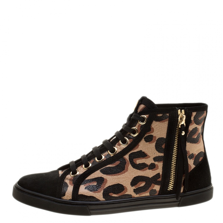 Louis Vuitton - LV X Stephen Sprouse leopard boots (T37) Brown
