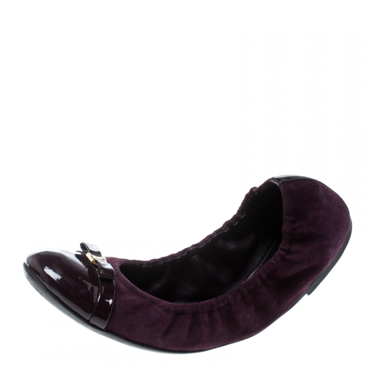 Louis Vuitton Purple Flats for Women