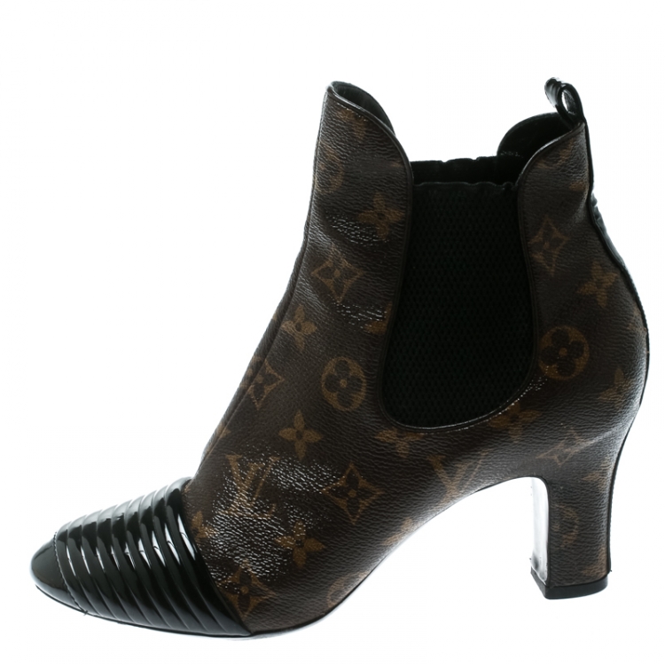 Louis Vuitton, Shoes, New Louis Vuitton Ankle Boots Heels