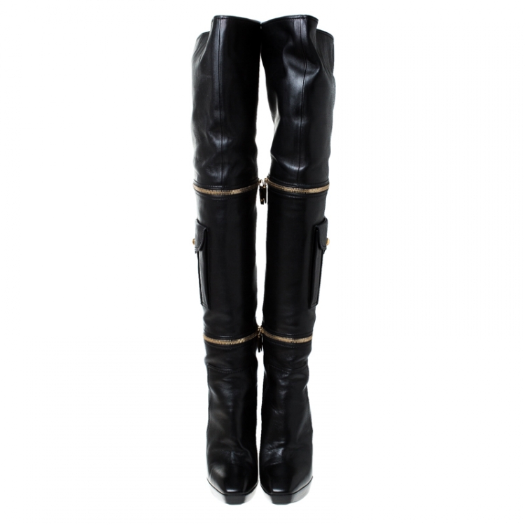 lv over the knee boots