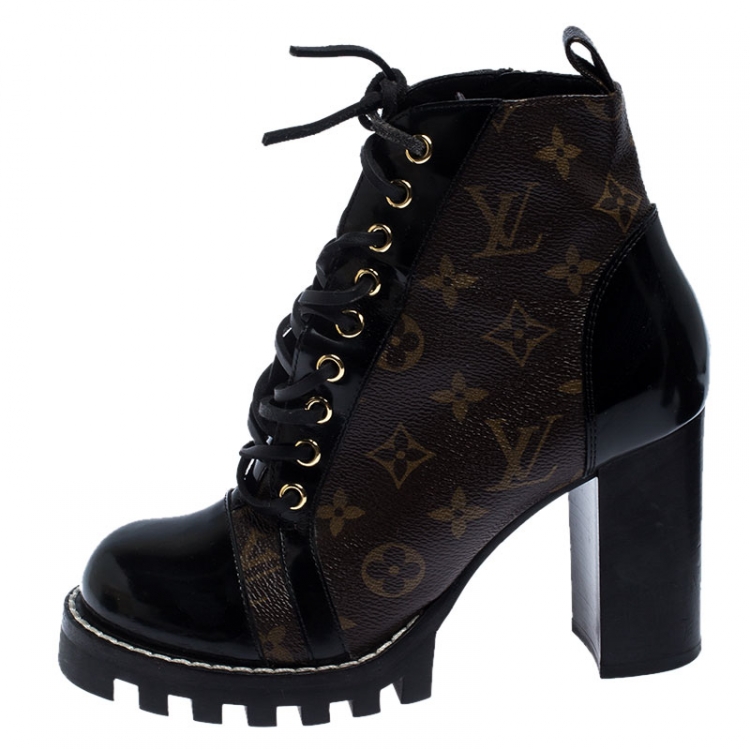 Louis Vuitton Monogram Canvas Star Trail Ankle Boot Size 38 Louis Vuitton