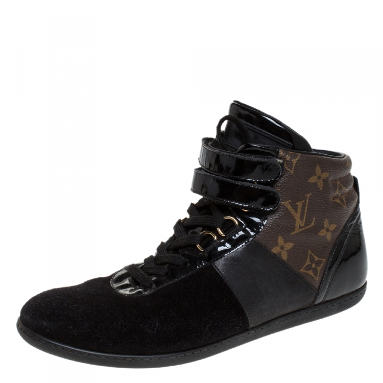 Louis Vuitton Black Monogram Canvas/Leather and Suede Move Up
