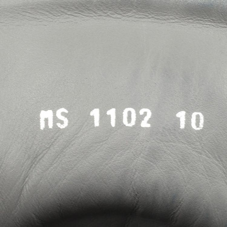 Pre Owned Louis Vuitton Grey High Top Lace Up Sneakers Size 44.5