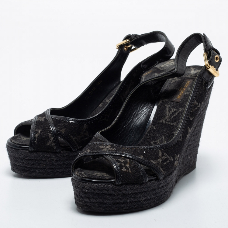 LV Edge Sandals - Luxury Black