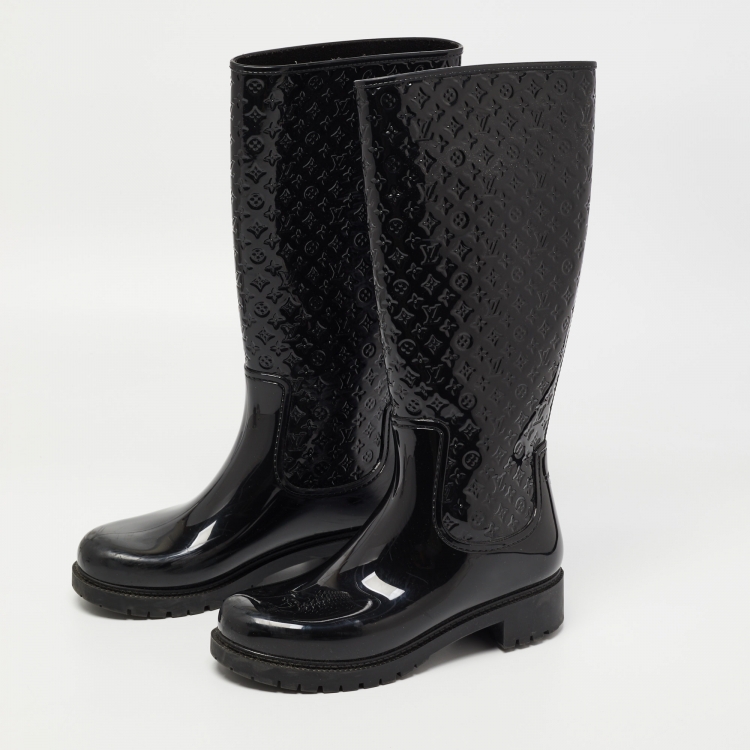 Louis Vuitton, Shoes, New Louis Vuitton Lv Beaubourg Ankle Boot Black  Size 36