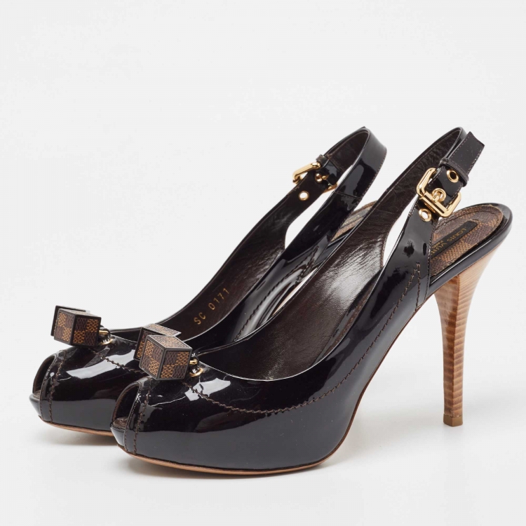 Louis Vuitton Slingback Pumps - Size 38