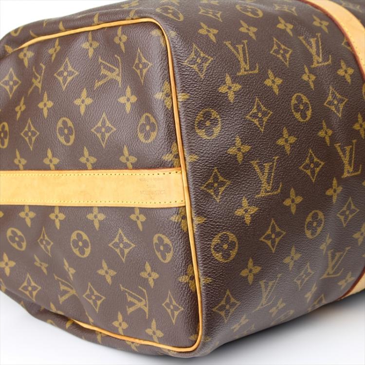 Pre Owned Louis Vuitton Monogram Canvas Keepall Bandouliere 50 Bag